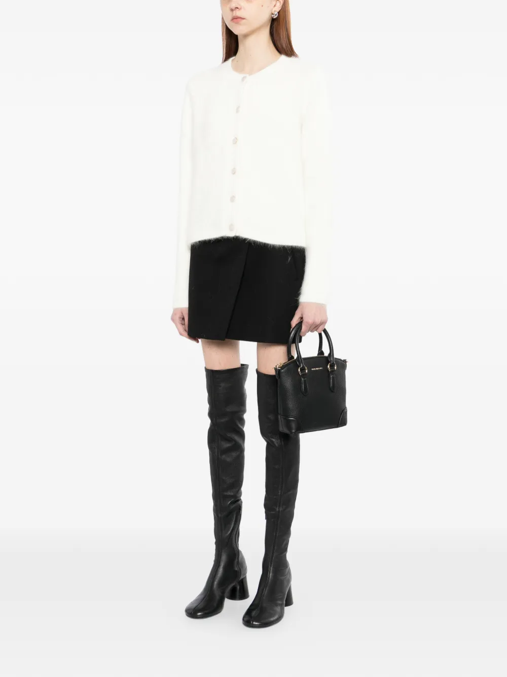  Michael Kors Logo Tote Bag - Black 