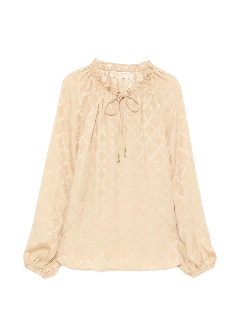 Michael Kors monogram blouse - Toni neutri