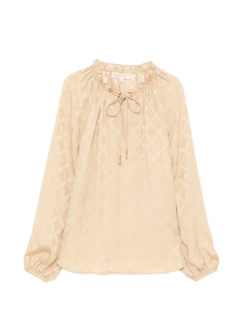 Michael Kors monogram blouse