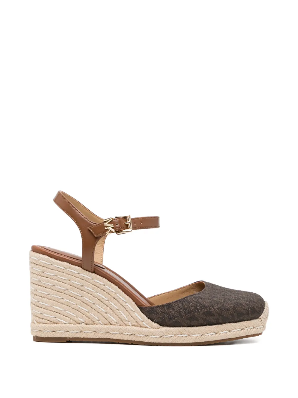 Michael Kors Kenzie espadrille wedge – Brown
