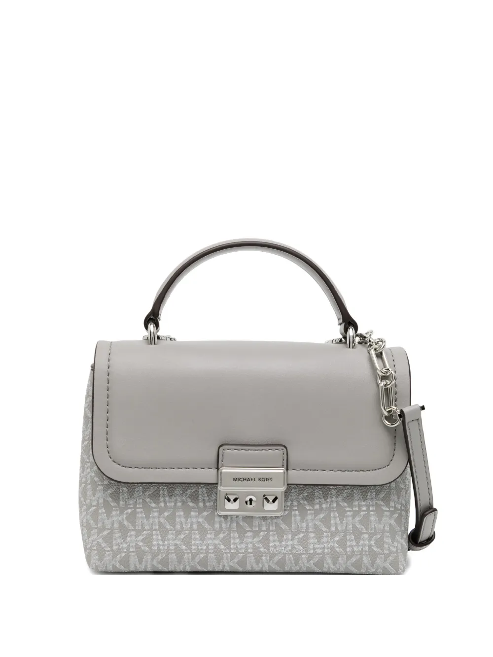 Michael Kors Tribeca Extra-Small Signature Logo Satchel - Grigio