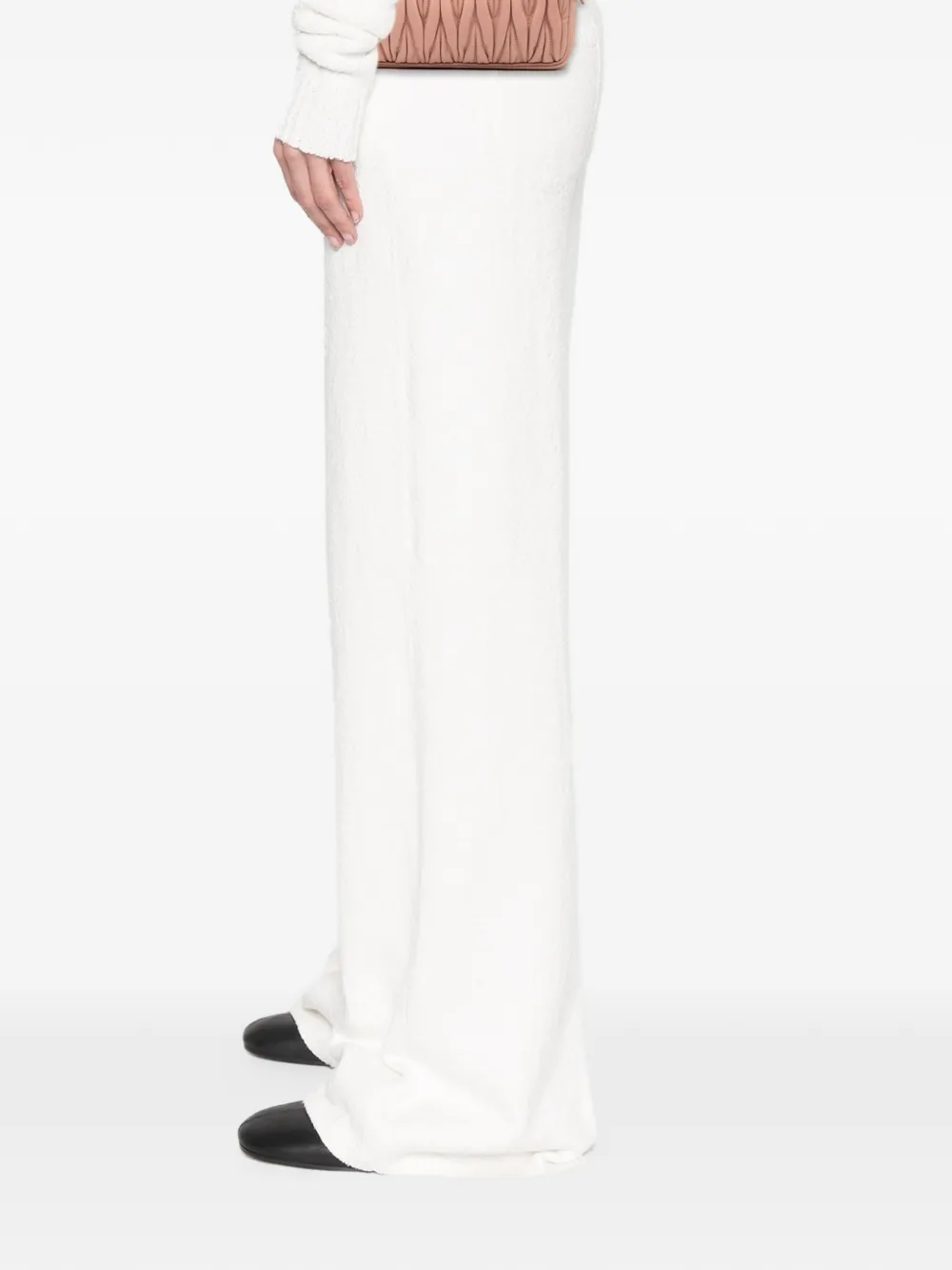 MIU MIU Pre-owned 2010-2025 Matelasse Leather Crossbody Bag In Pink