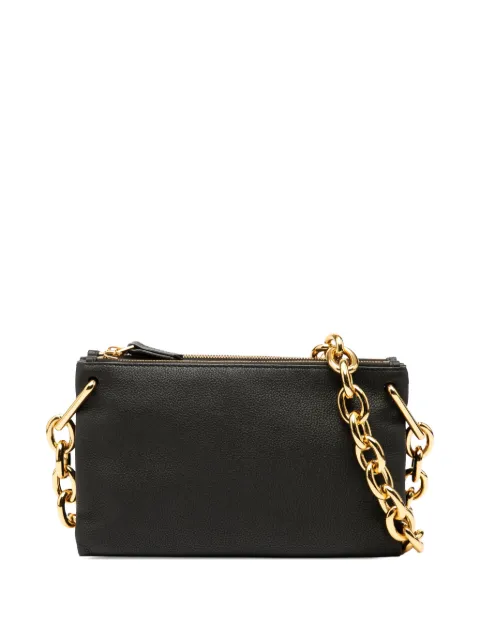 Bottega Veneta Pre-Owned 2012-2025 Leather Double Zip Chain crossbody bag