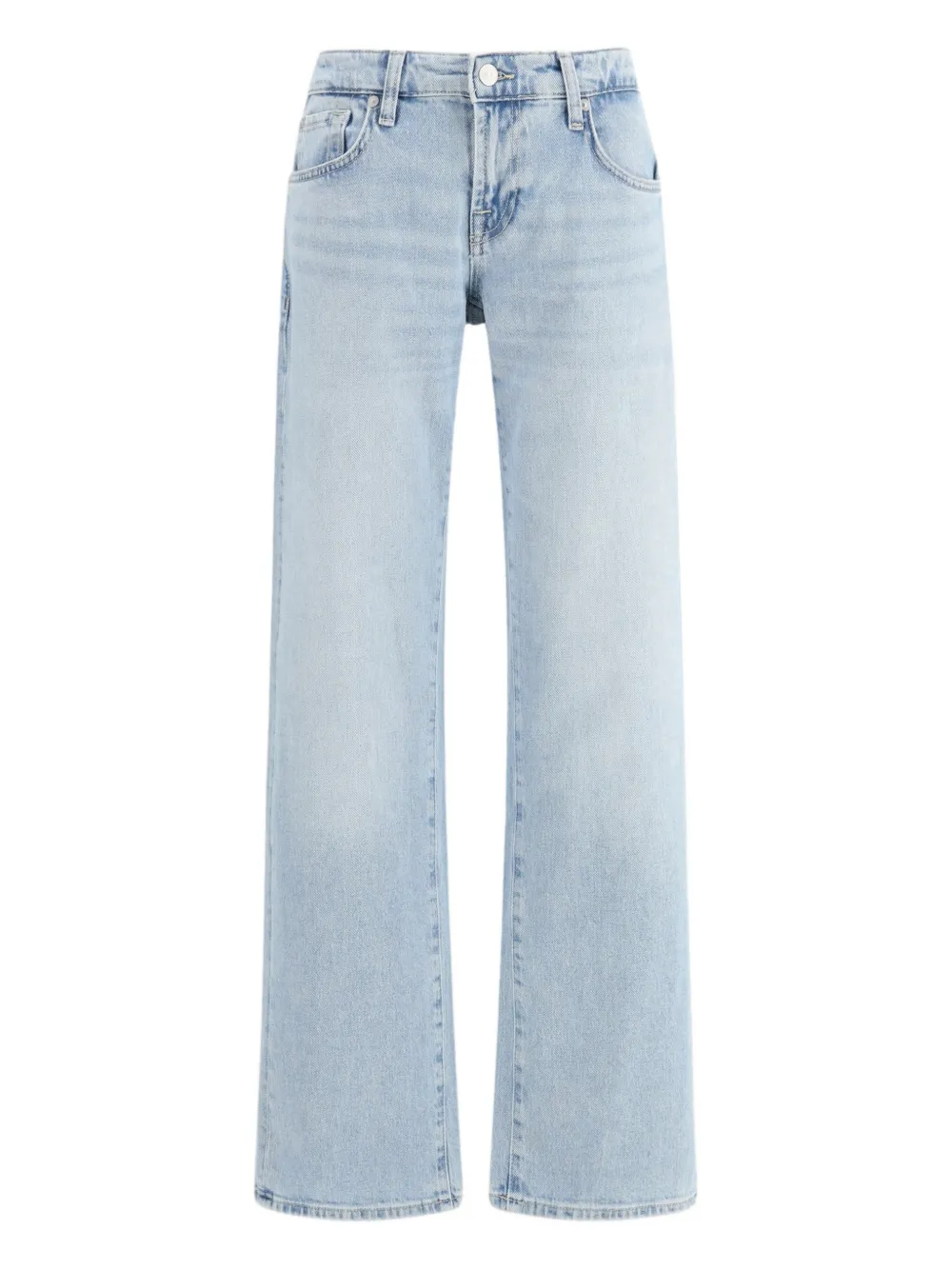 7 For All Mankind belt-loop five-pocket jeans | Blue | Image 1