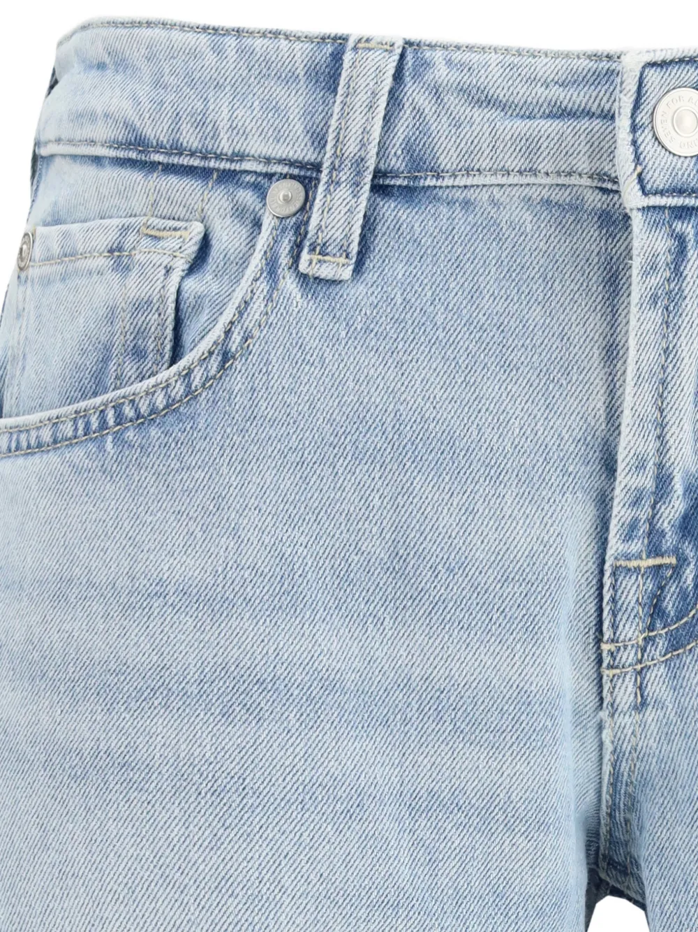 7 For All Mankind Jeans met vijf zakken en riemlus Blauw
