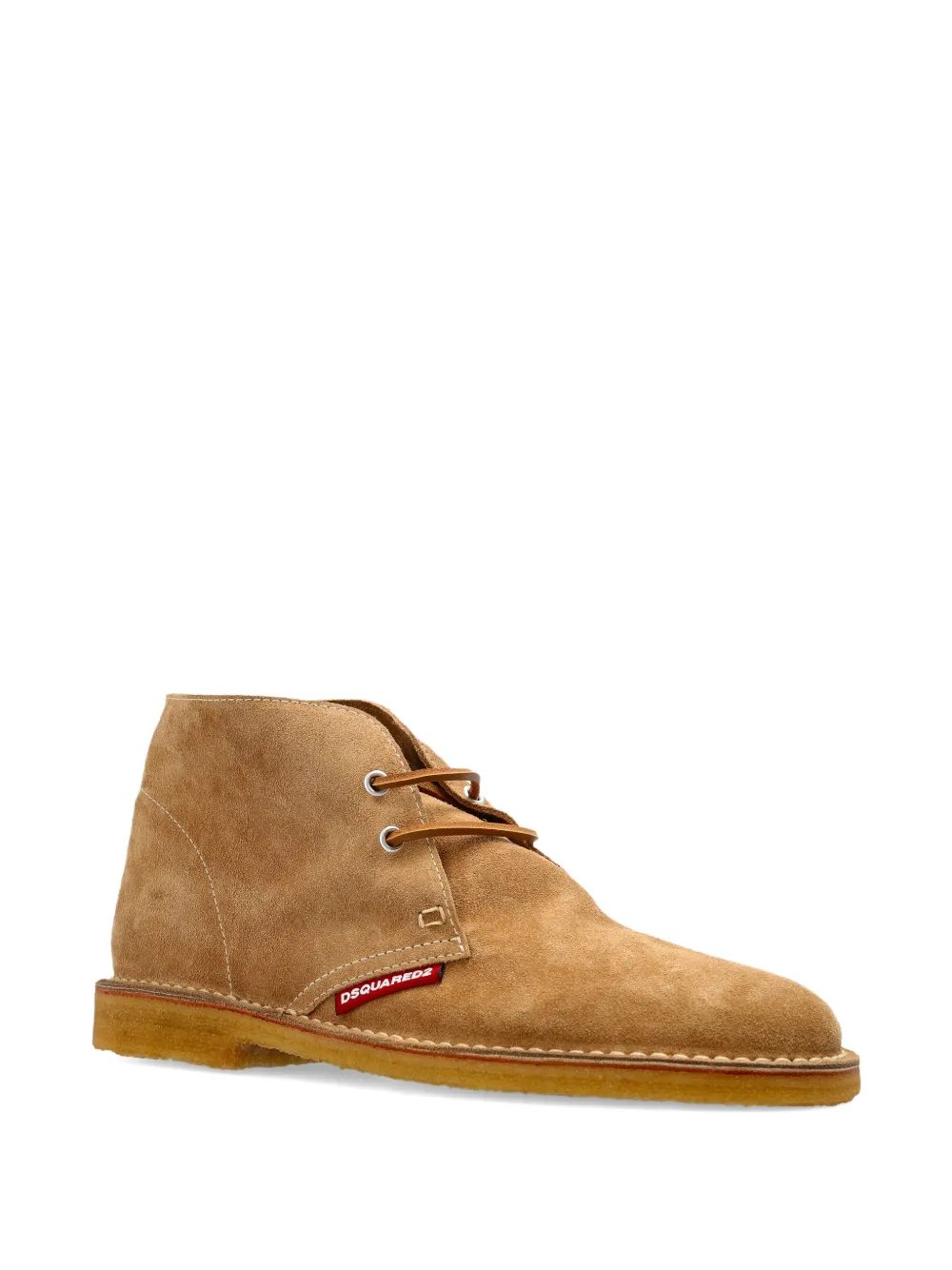 DSQUARED2 lace-up calf suede loafers | Image 2