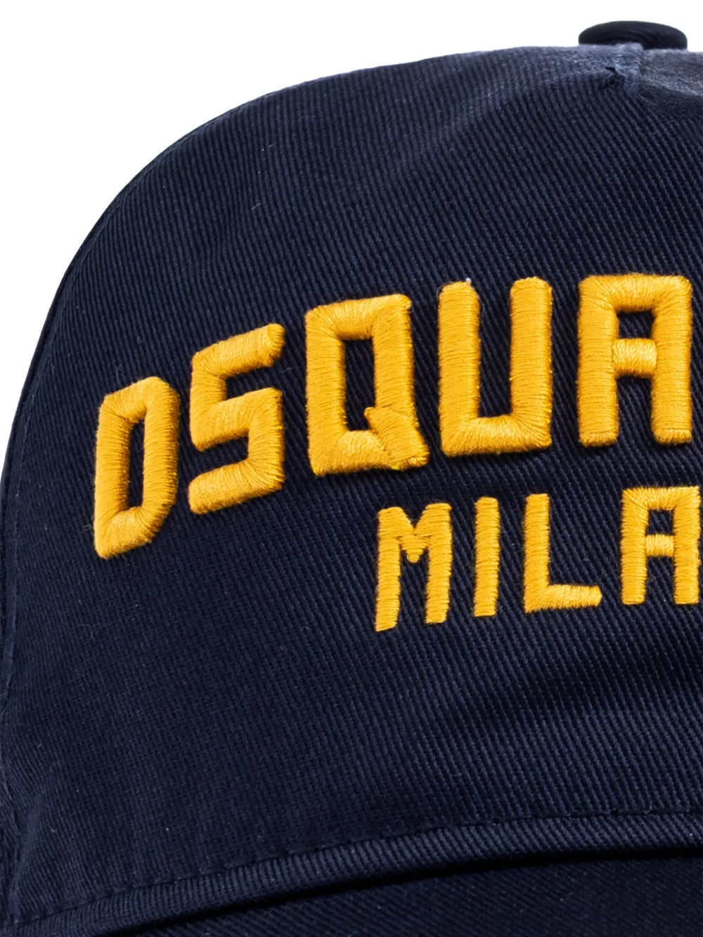  Dsquared2 Cappello Da Baseball Con Ricamo - Blu 