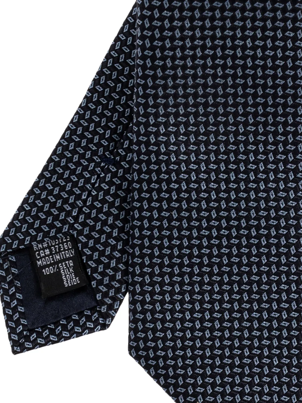  Giorgio Armani Patterned Tie - Blue 