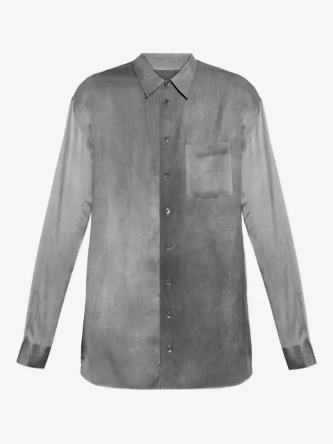 Giorgio Armani chest-pocket buttoned shirt