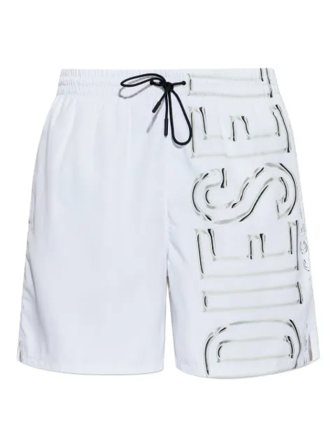 Diesel shorts de playa con logo