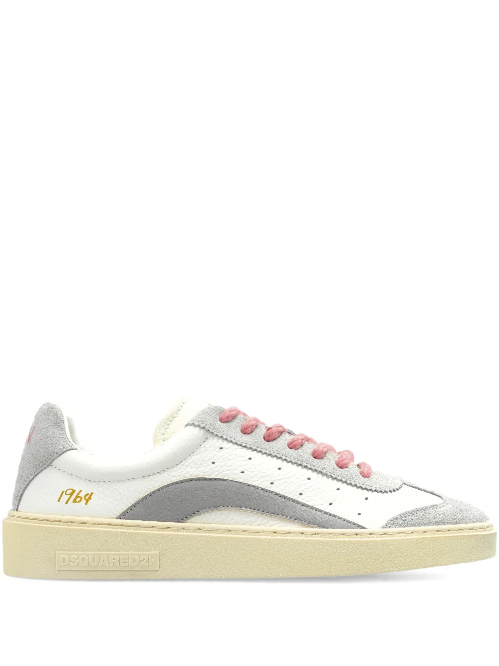 DSQUARED2 perforated panelled sneakers | White | Image 1