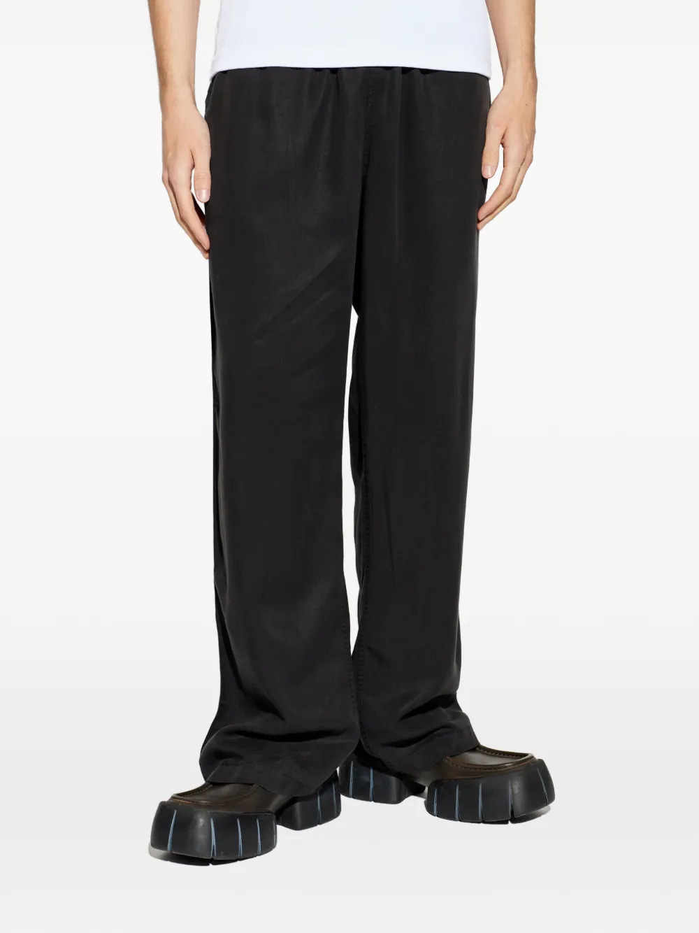 Diesel elastic-waistband trousers | Black | Image 1