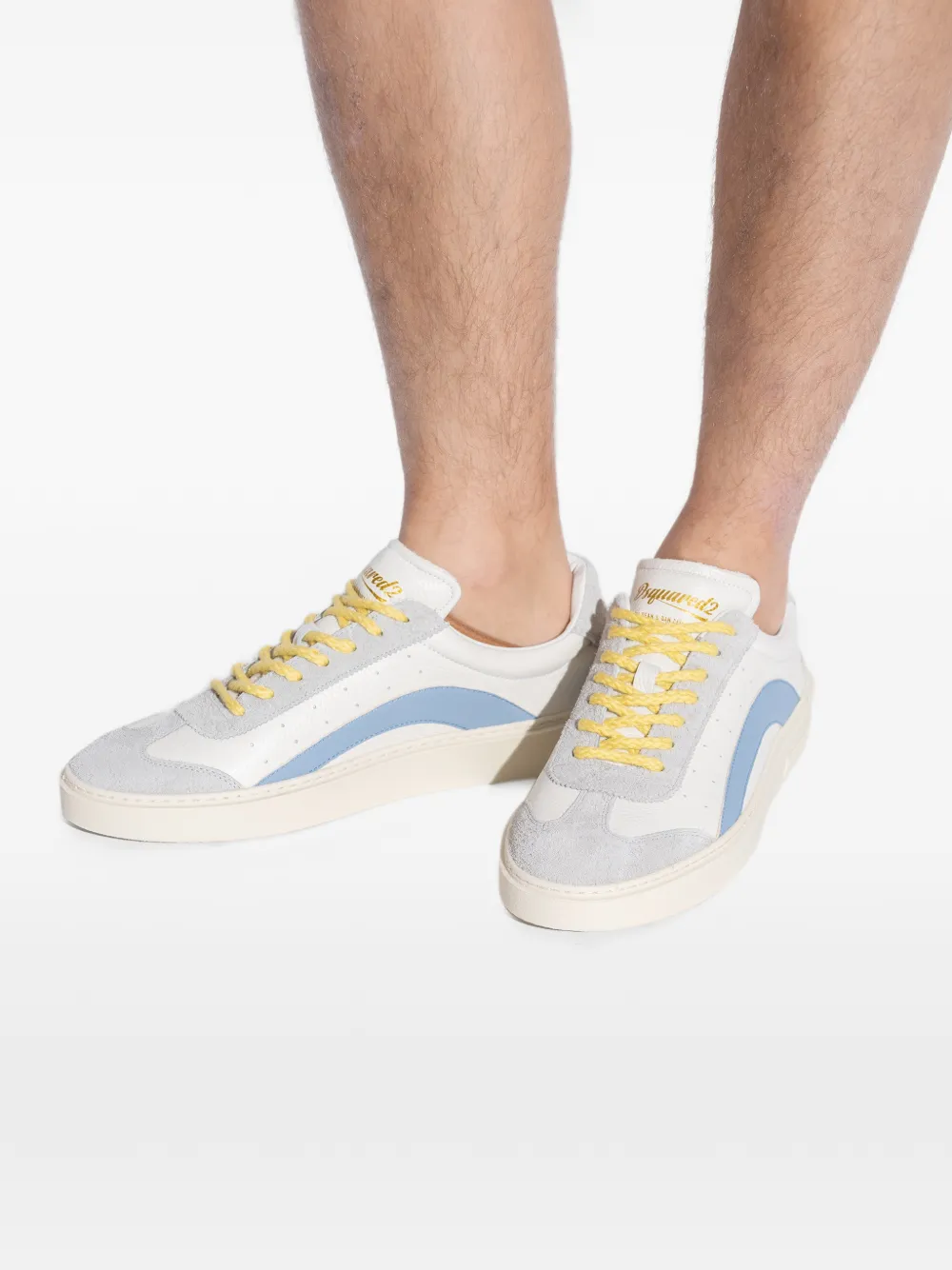 DSQUARED2 Sneakers met vlakken Wit