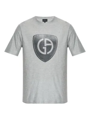 EARTHLING VIP hand-graphic Westside Connection t-shirt | Grey