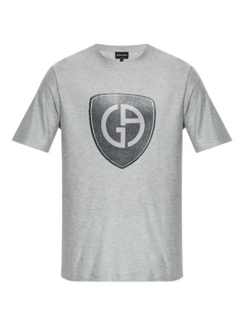 Giorgio Armani logo graphic T-shirt