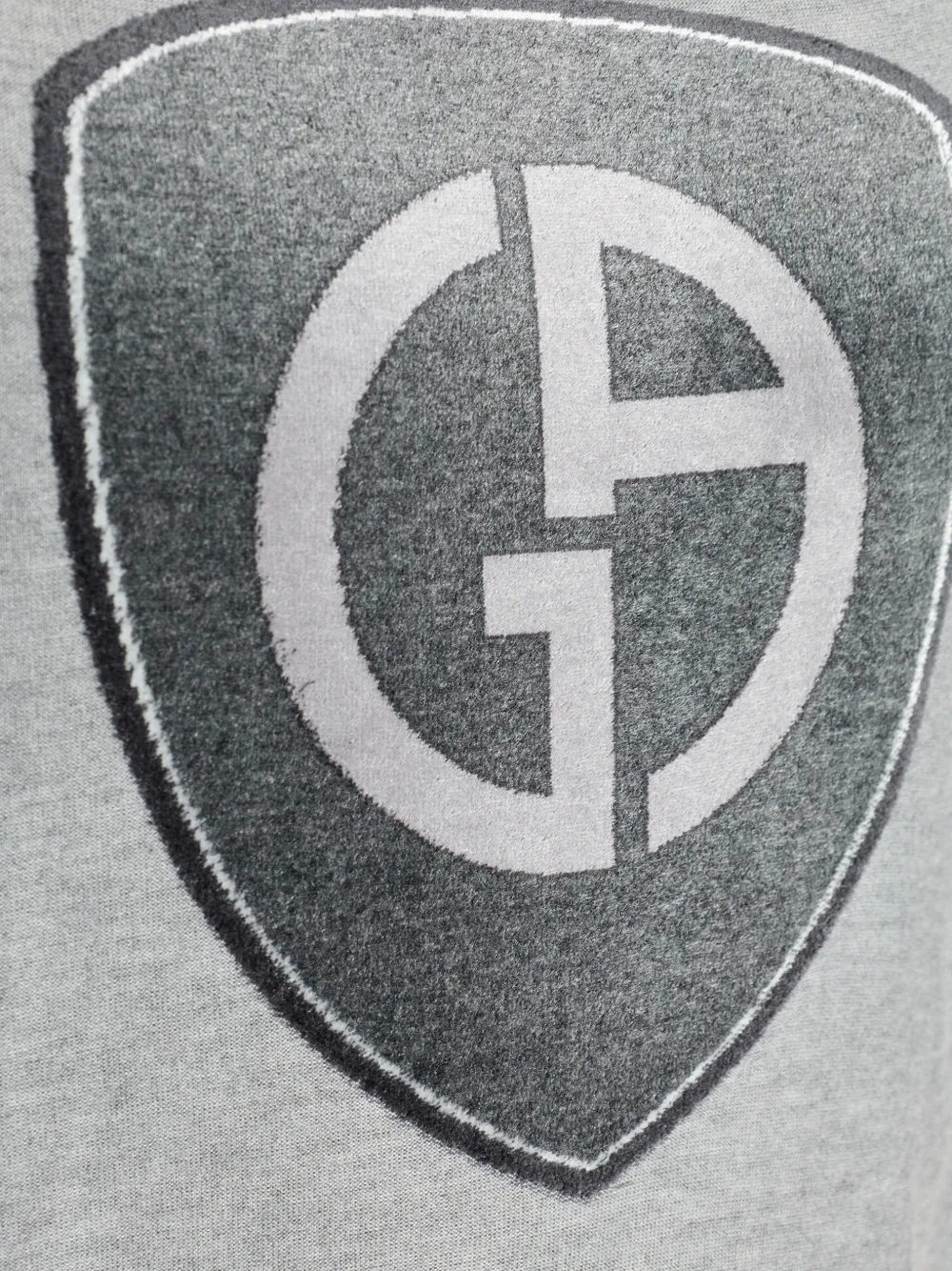Giorgio Armani T-shirt met logo Grijs