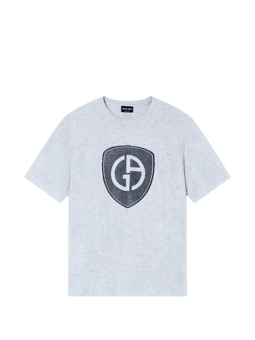 Giorgio Armani logo graphic T-shirt - Grigio