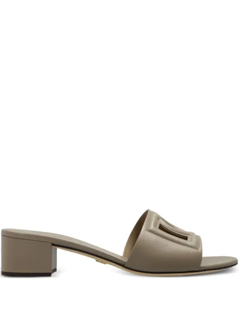 Dolce & Gabbana cutout block-heel sandals