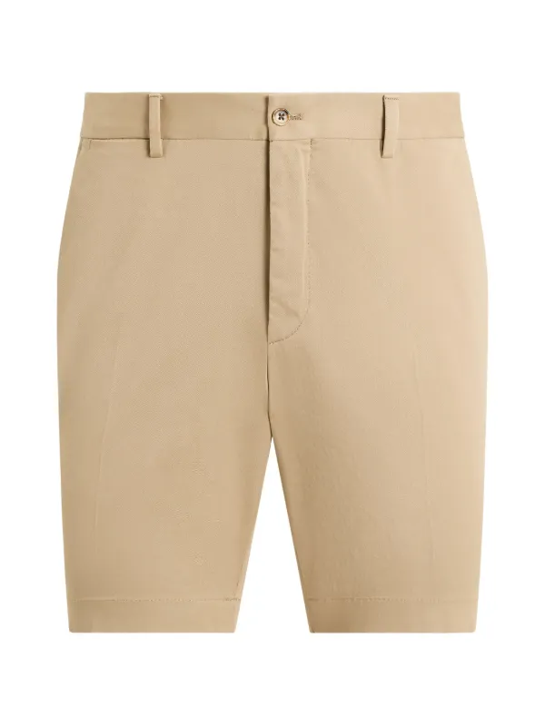 Ralph Lauren Purple Label Stretch-design Chino Shorts in Neutrals