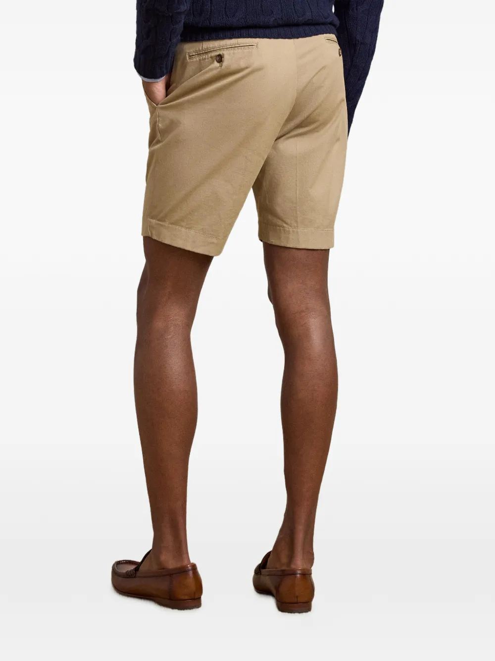 Ralph Lauren Purple Label Stretch chino shorts Beige