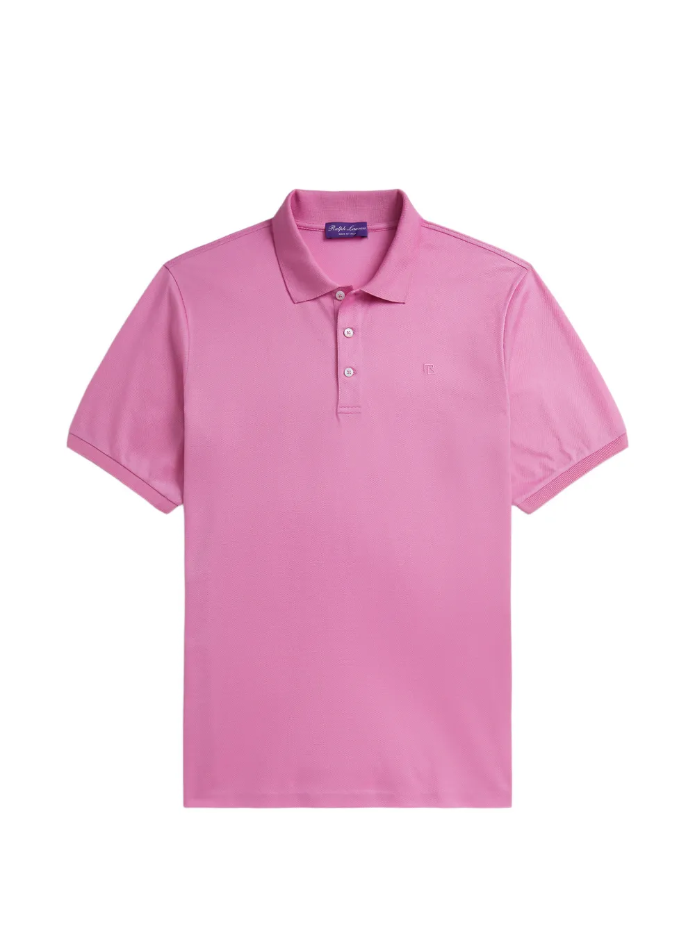 Ralph Lauren Purple Label embroidered polo shirt - Rosa