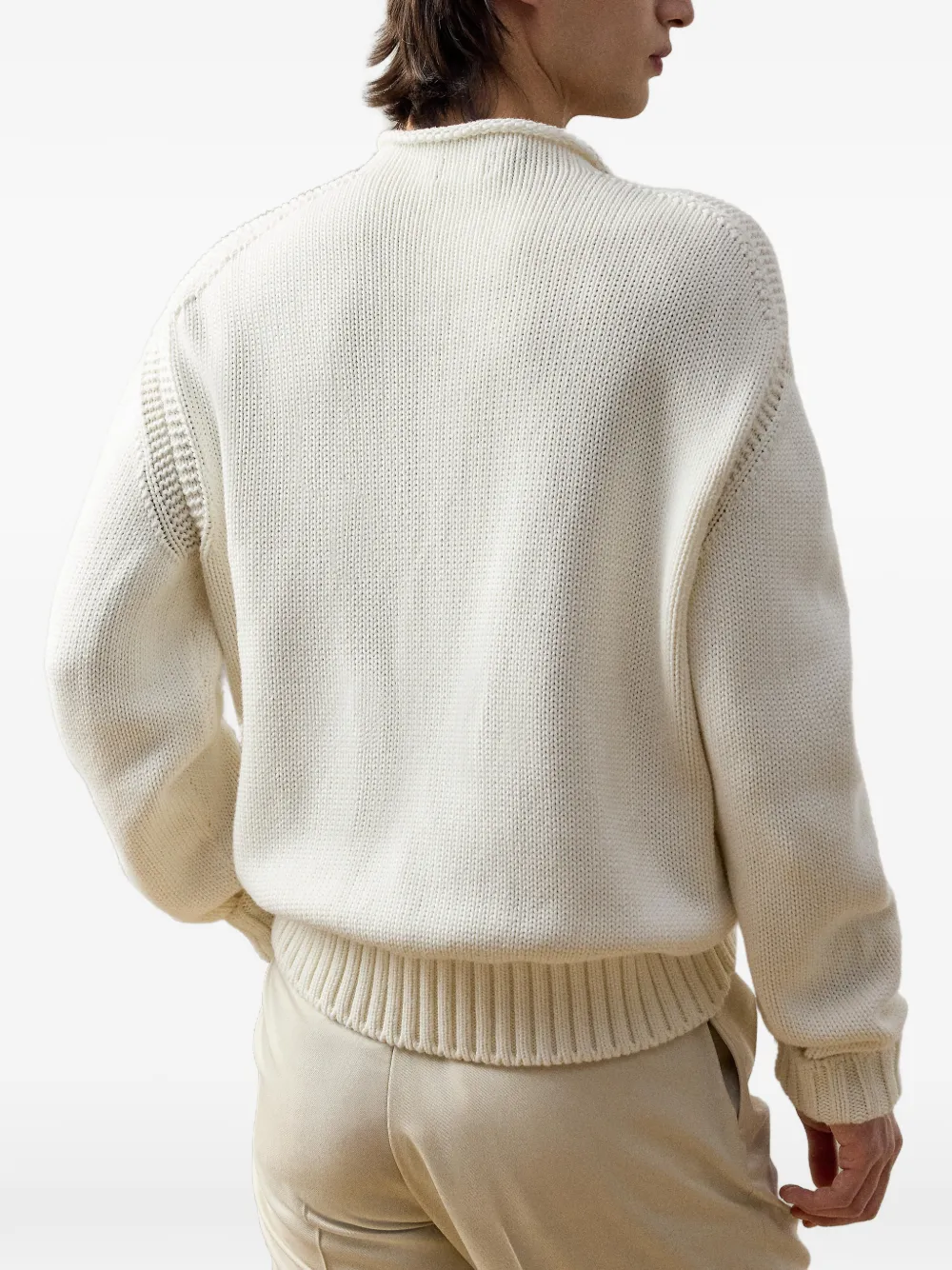 Ralph Lauren Purple Label Katoenen coltrui Beige