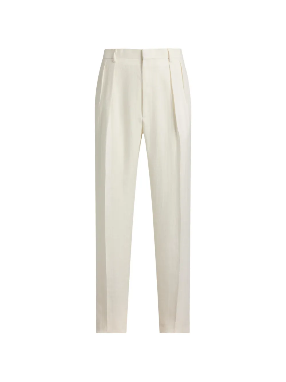 Ralph Lauren Purple Label pleated trousers - Nude