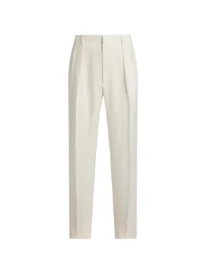 Ralph Lauren Purple Label Gregory double-pleated Tailored Trousers