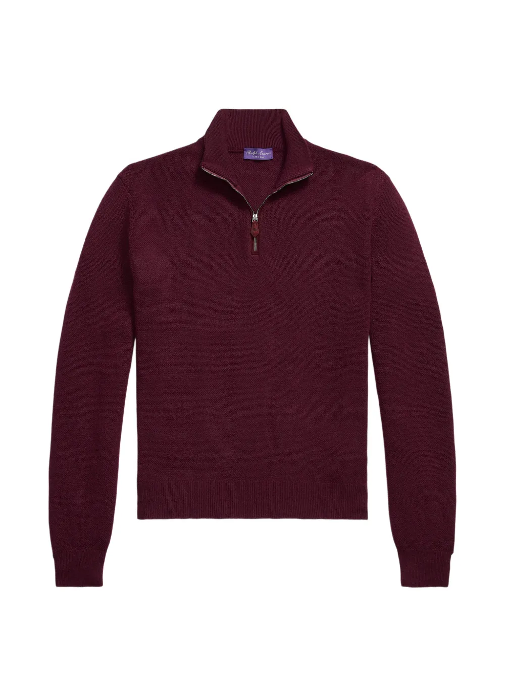 Ralph Lauren Purple Label Maglione Birdseye - Rosso