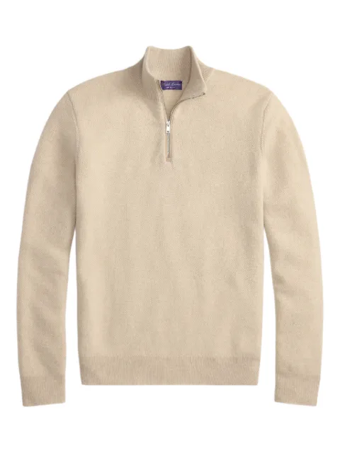 Ralph Lauren Purple Label quarter-zip sweater