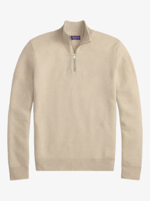 Ralph Lauren Purple Label quarter-zip sweater