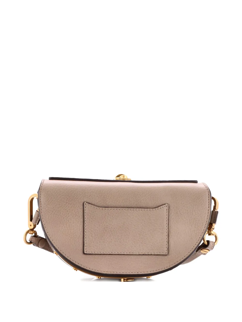 Pre-owned Chloé Nile Leather Small Crossbody Bag In Neutral