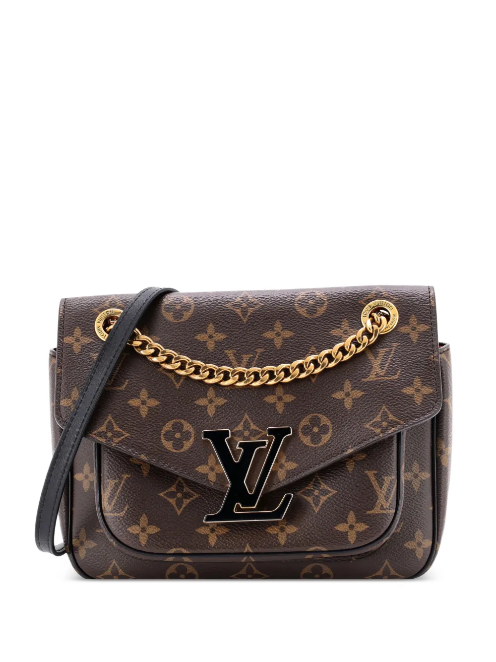 Louis Vuitton Pre-Owned Passy Handbag Monogram Canvas crossbody bag - Nero