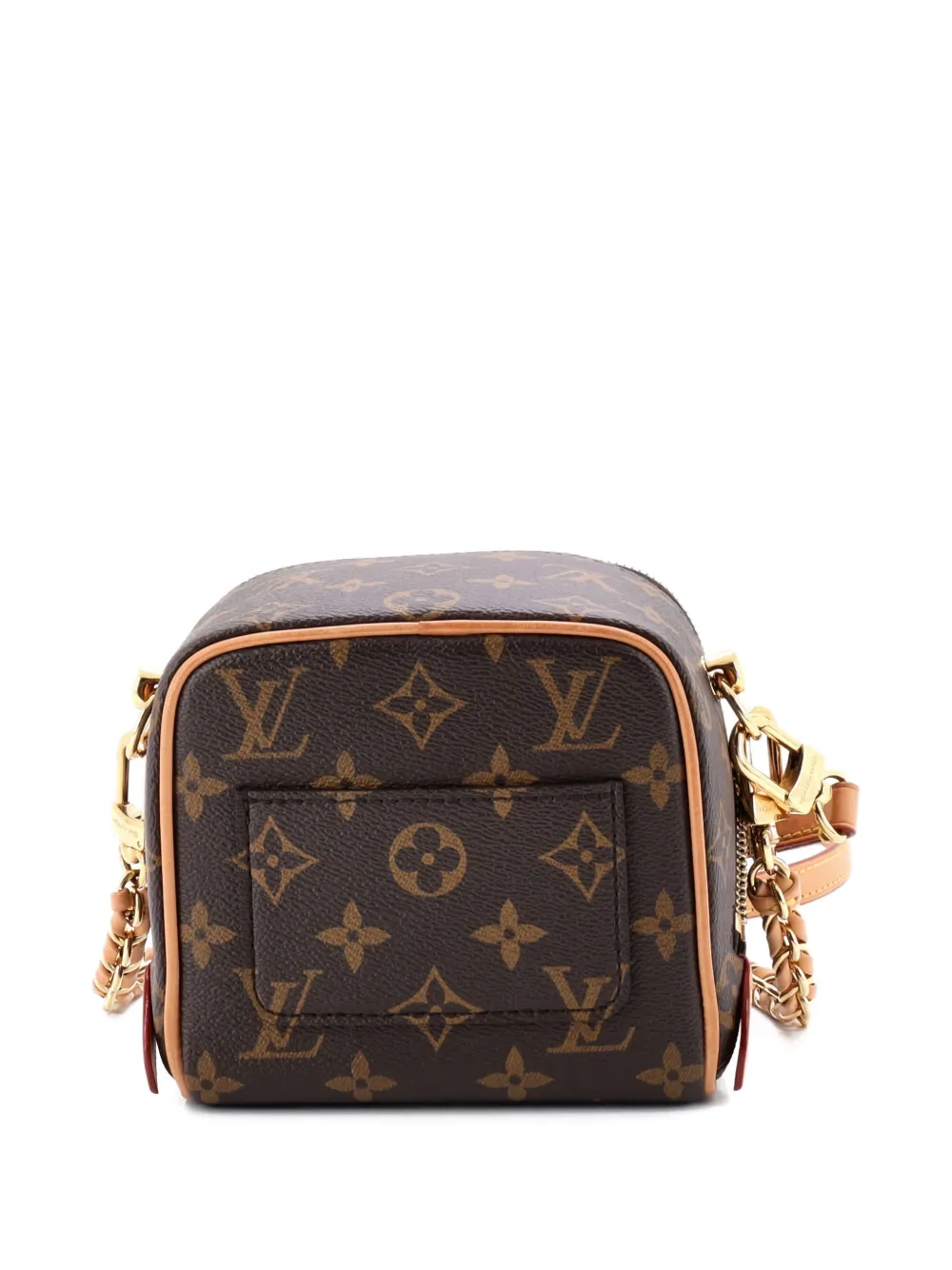 Just In Case Shoulder Bag Monogram Coated Canvas Crossbody Bag