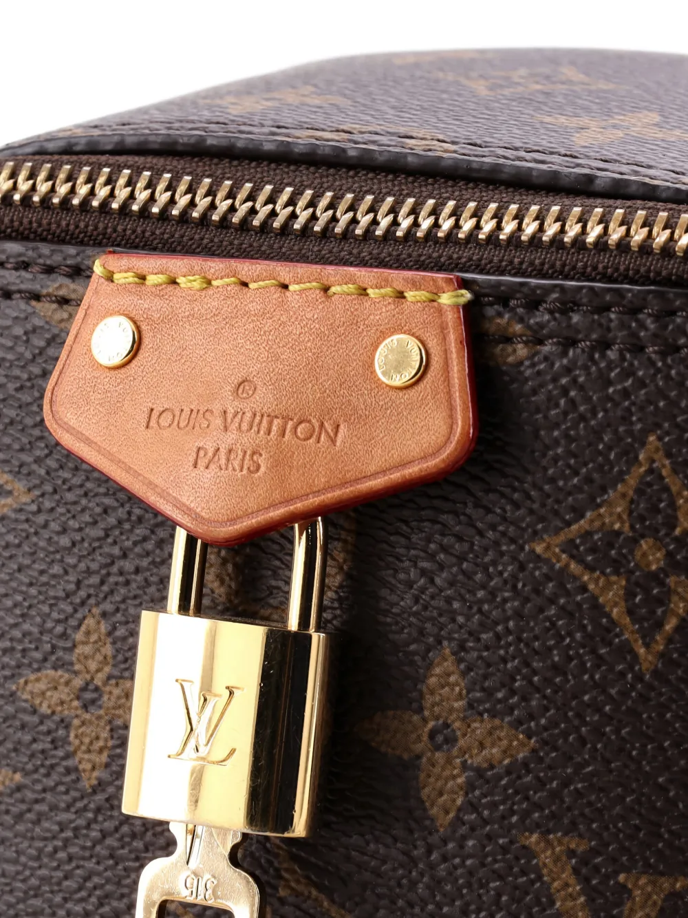 Just In Case Shoulder Bag Monogram Coated Canvas Crossbody Bag