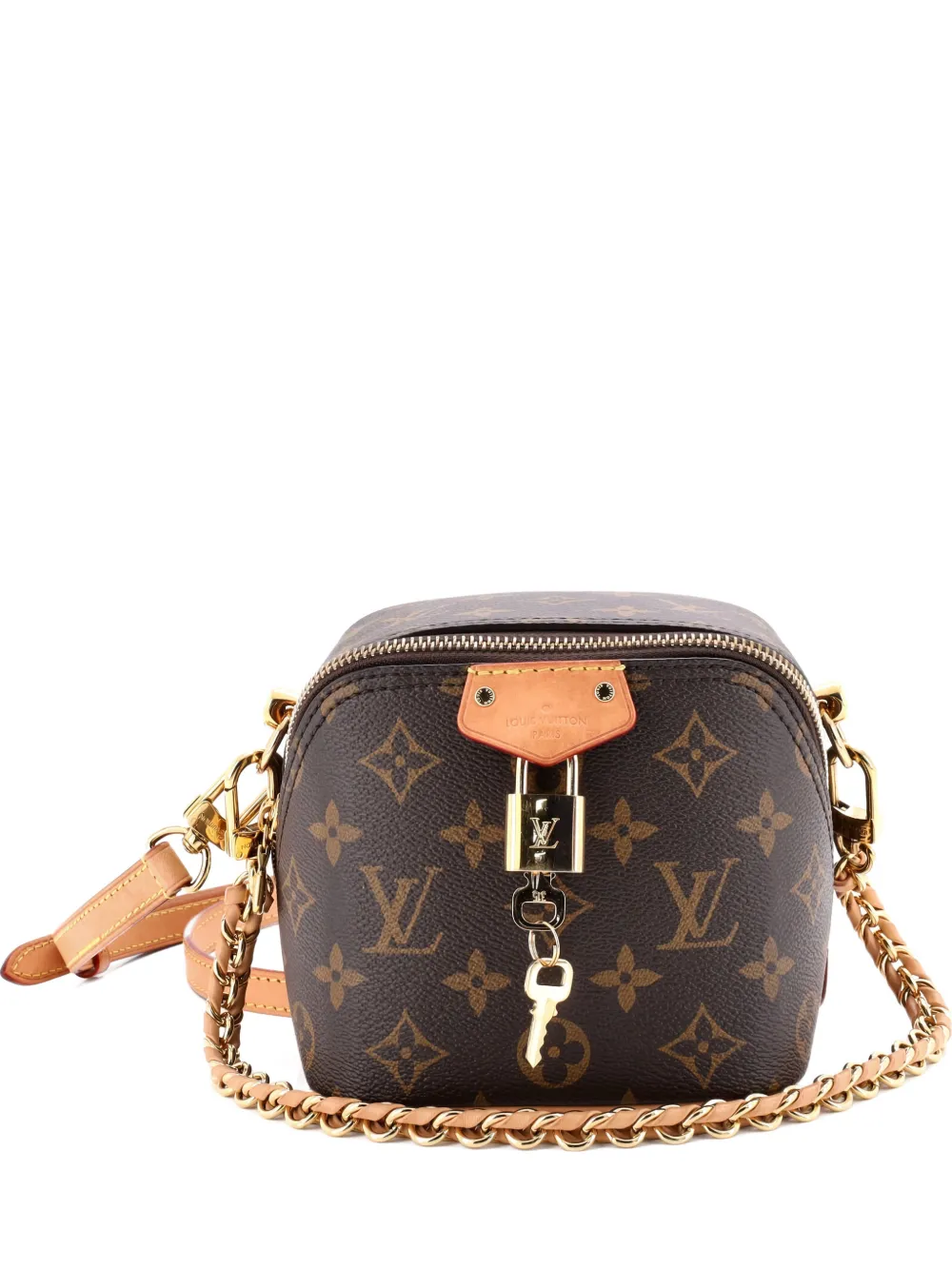 Louis Vuitton Pre-Owned Just in Case Shoulder Bag Monogram Coated Canvas crossbody bag - Marrone