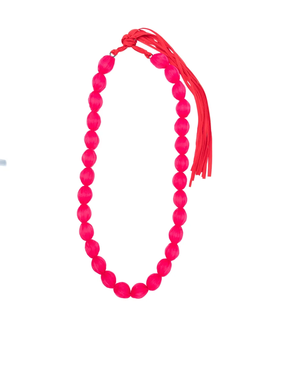 Issey Miyake Shibori Necklace In Pink
