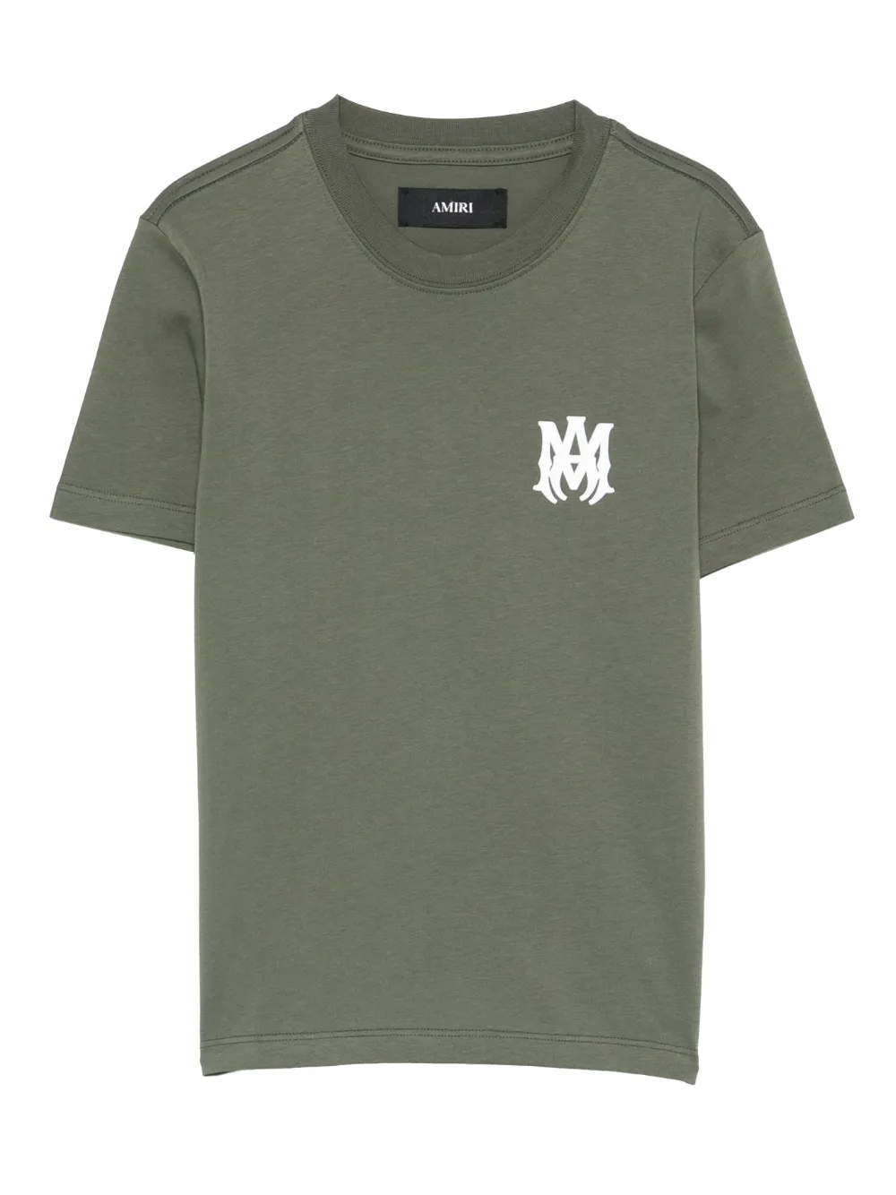 AMIRI logo-detail crew-neck T-shirt - Verde