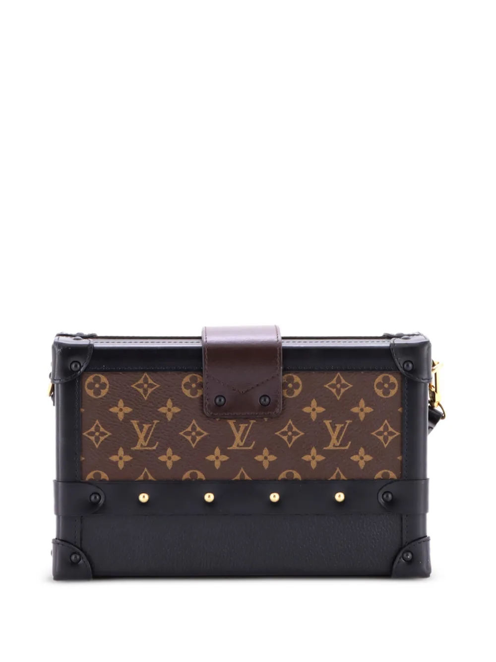Louis Vuitton Pre-Owned bolsa de mano Petite Malle de piel y lona con monograma y trenza Trompe L'oeil | Estilos de archivo | Image 2