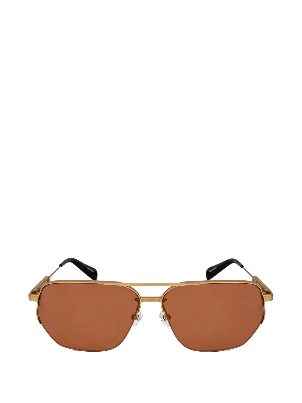 Linda Farrow x Jacquemus double-bridge sunglasses - Oro