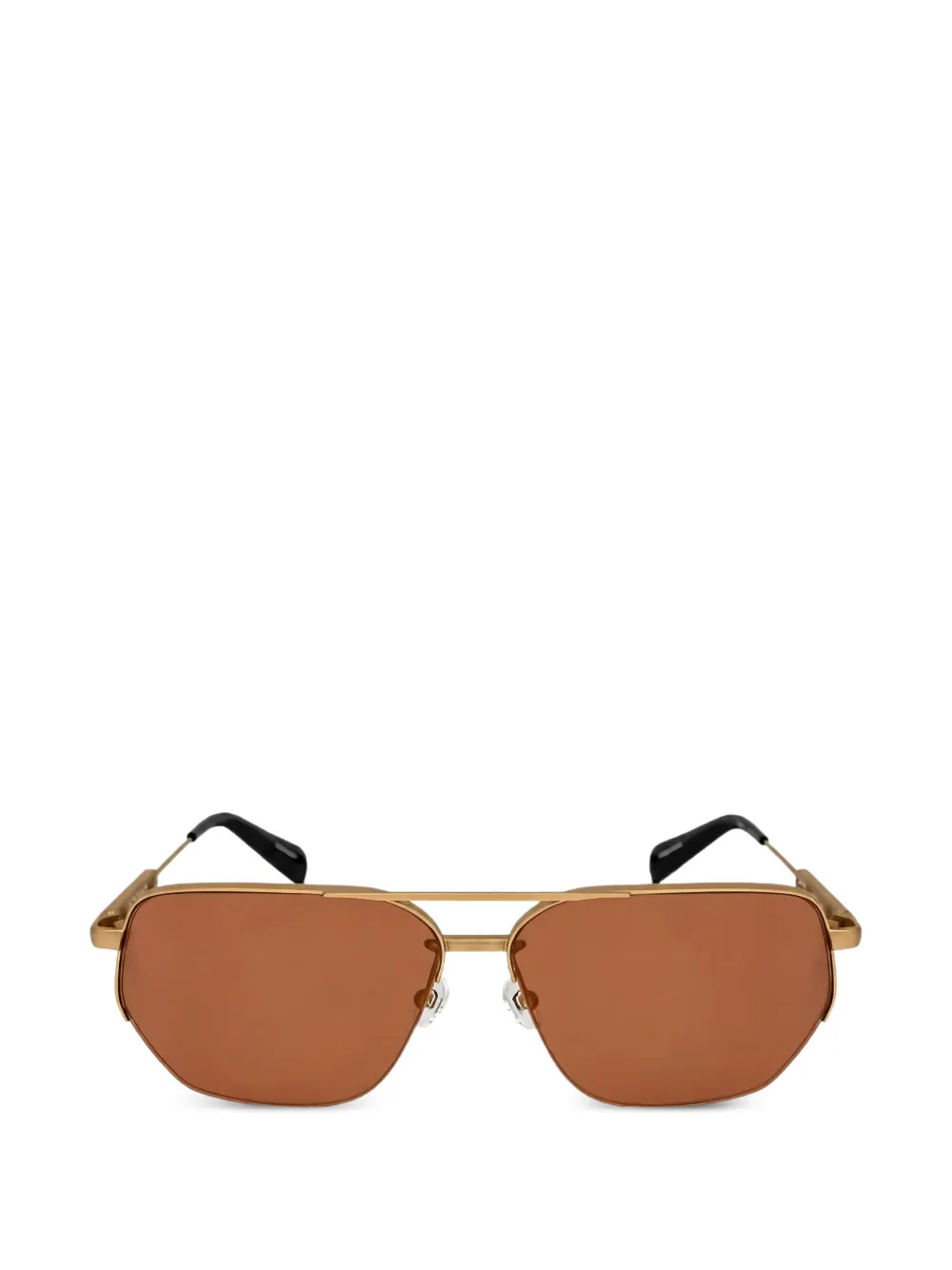 Linda Farrow x Jacquemus double-bridge sunglasses - Oro