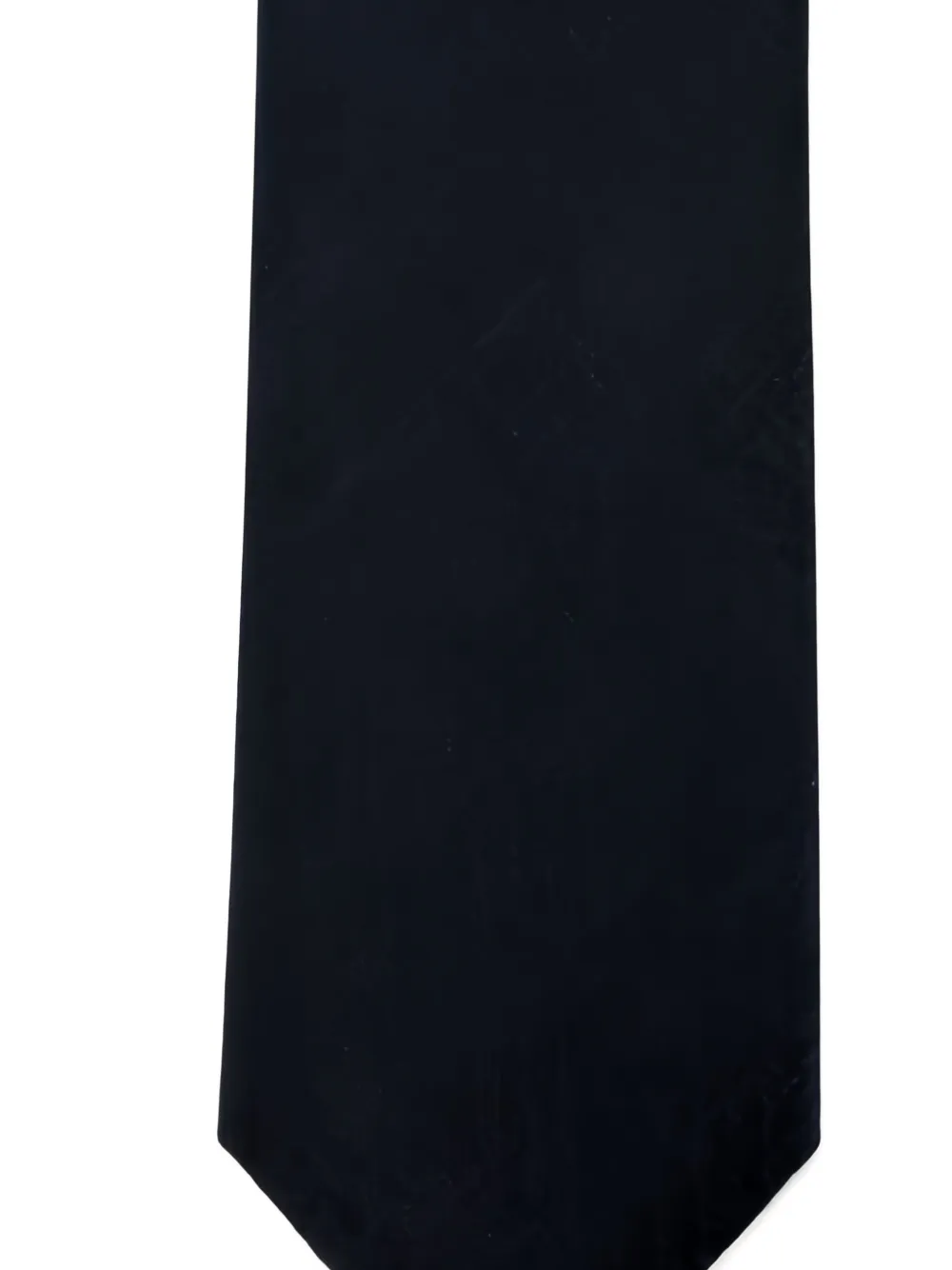 Giorgio Armani Verstelbare stropdas met puntige neus Blauw