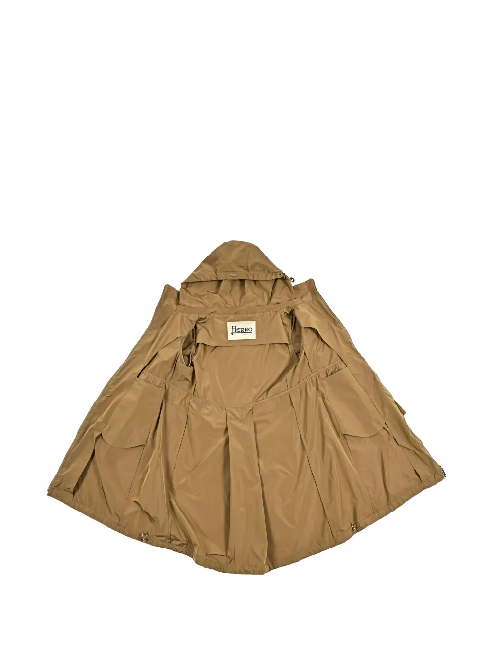 Herno water-repellent hooded parka - Toni neutri