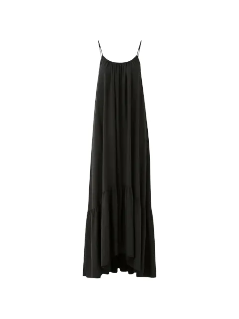 Eleh ruffled slip maxi dress