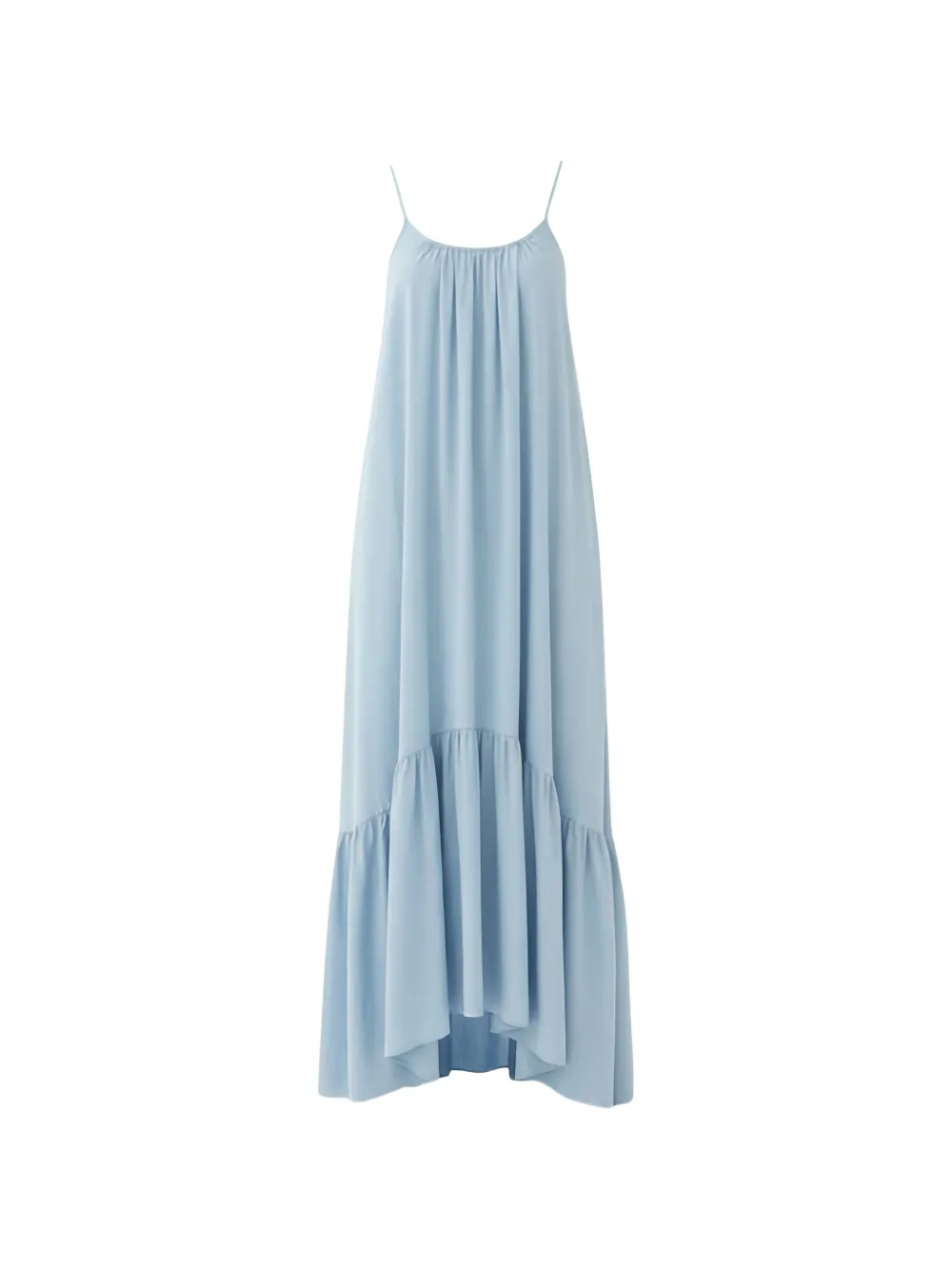 Eleh ruffled maxi dress - Blu
