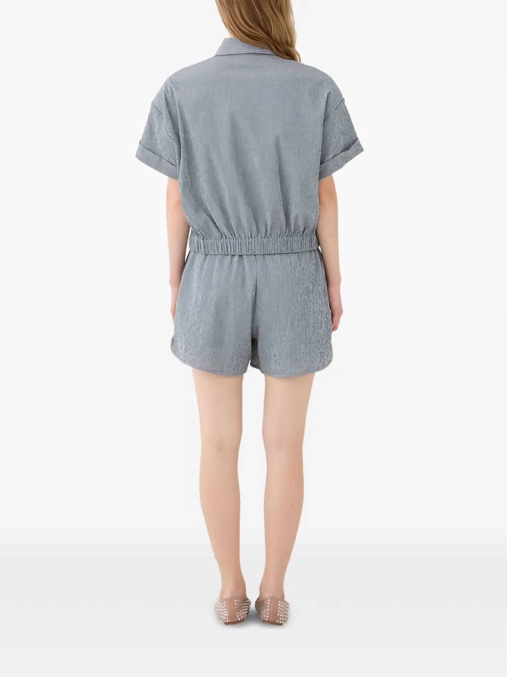  Eleh Collar Shirt - Blue 
