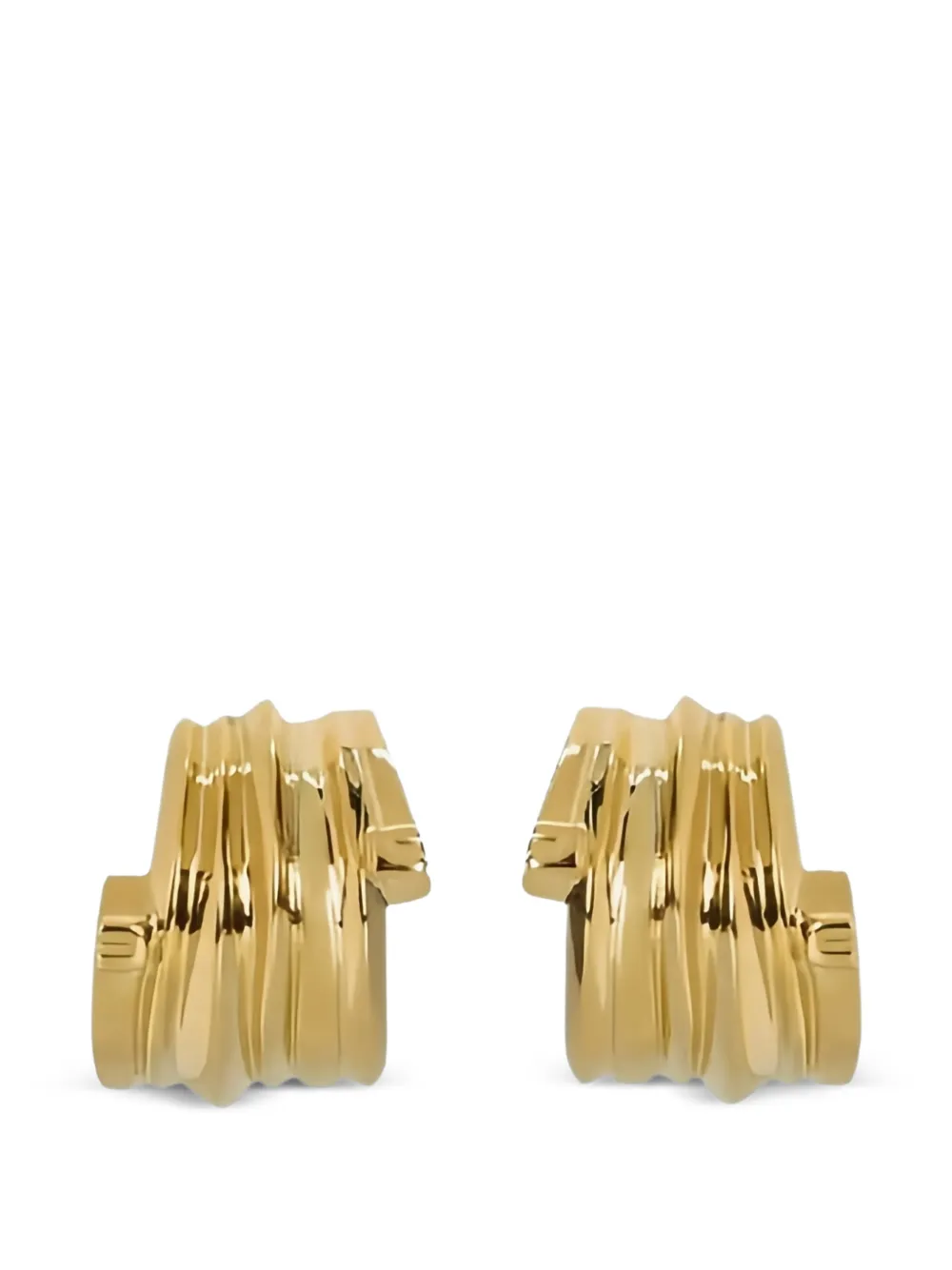 Elisabetta Franchi spiral-design earrings - Oro