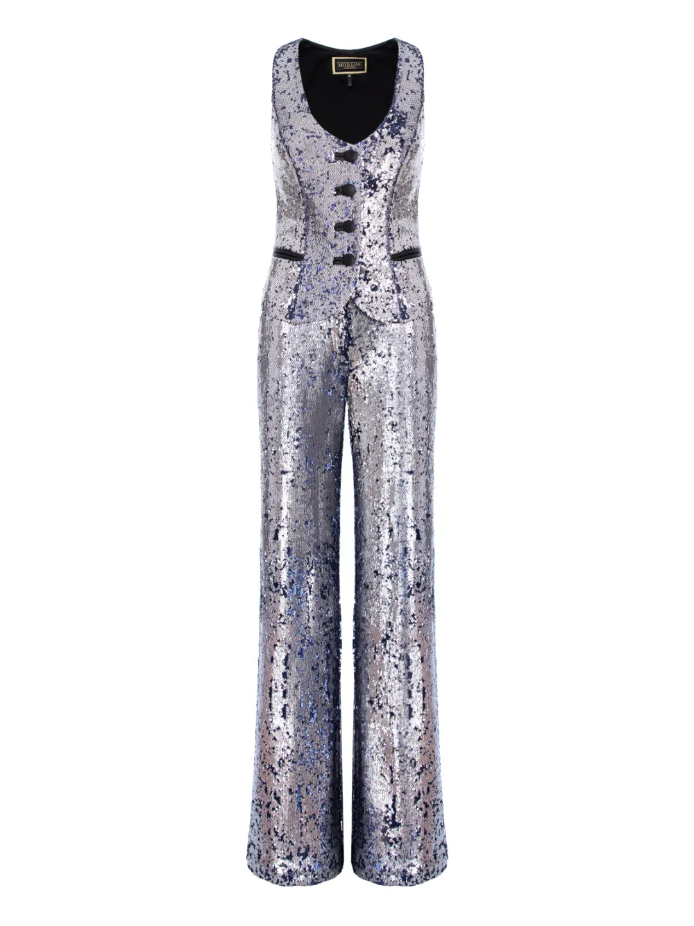 MITILIANE COUTURE button-sequin trousers | Silver | Image 1