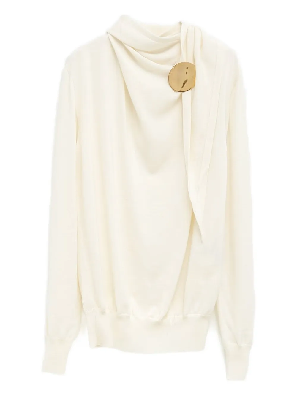 Jil Sander draped sweater - Toni neutri