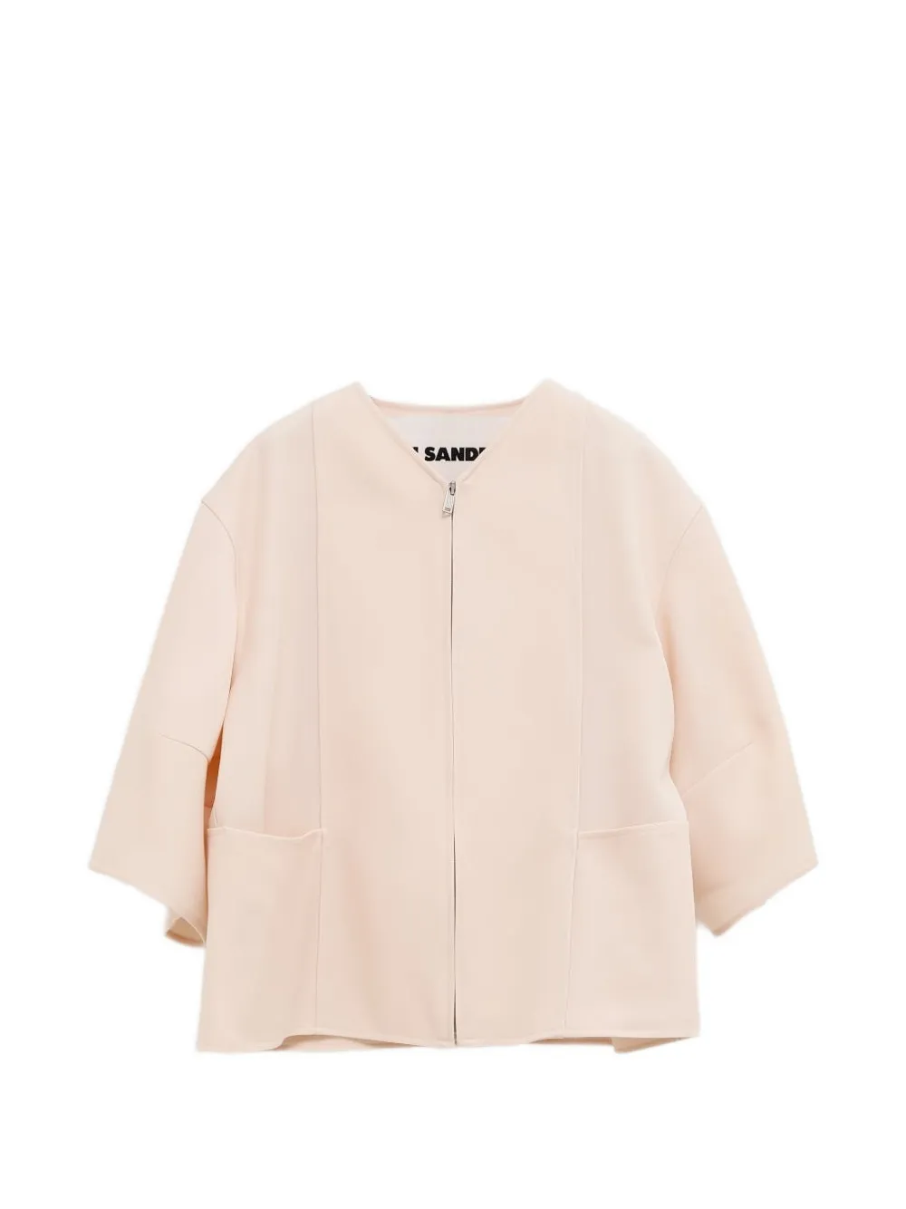 Jil Sander zip-up jacket - Toni neutri